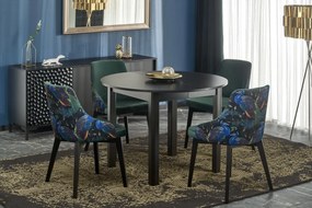 Masa extensibilă Ringo negru/negru - L102-142xl102xh76 cm