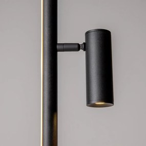 Lampadar, Lampa de podea LED cu Spot Directionabil, Thin negru