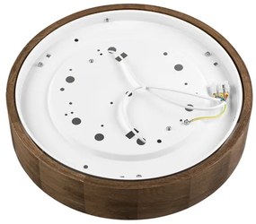 Plafonieră LED Brilagi CARVALHO 2xE27/60W/230V stejar nuc d. 37 cm