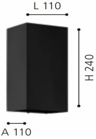 Aplică LED RGB dimabilă de exterior EREMITAN 2xGU10/5W/230V IP55 Eglo 900131