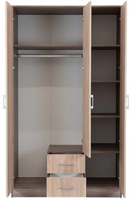 Dulap Miami 120x205 cm stejar Sonoma-stejar York