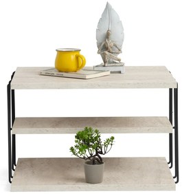 Masă de cafea Lifon Black Travertine