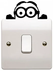 Sticker intrerupator Minion
