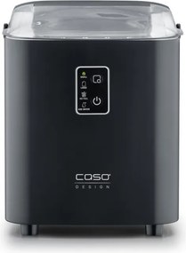 Masina de facut cuburi de gheata Caso IceChef Compact 3401, 120 W, 1 l, 12 kg/24 h, 2 dimensiuni, Autocuratare, Cu compresor, Negru mat