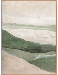 Tablou pictat manual 90x120 cm Green Field – Malerifabrikken