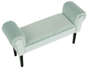 Bancă, catifea Velvet, neo mentă/negru, BURDA