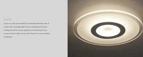 Plafoniera LED dimabila Orcus 40cm