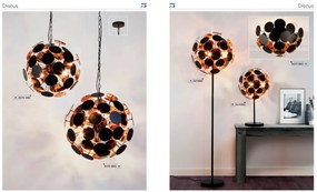 Lustra moderna design deosebit Discus 6L 3076-6BG SRT
