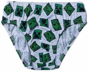 Minecraft lenjerie de corp pentru copii, chiloți 3 bucăți/pachet 9 ani