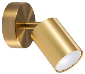 Aplica de perete LED RGBW dimabilă GOLDI, spot 1x GU10/6,5W/230V, auriu