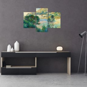 Tablou - Auguste Renoir, View of Monte Carlo from Cap Martin, reproducere (90x60 cm)