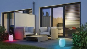 Lampa LED RGB portabila cu speaker si telecomanda IP44 BOOMBOX BUCKET