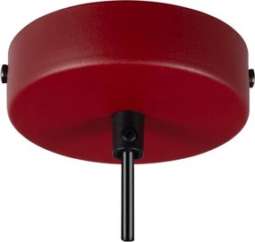 Lustră pe cablu PIATTO 1xGX53/15W/230V, diametru 35 cm, vișinie
