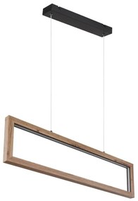 Lustra LED suspendata design indistrial Mandera negru