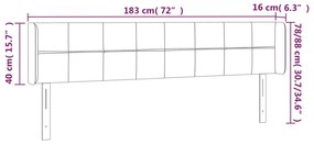 Tablie de pat cu aripioare gri deschis 183x16x78 88 cm catifea 1, Gri deschis, 183 x 16 x 78 88 cm