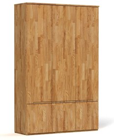 Dulap de stejar 135x206 cm Vento 3 - The Beds