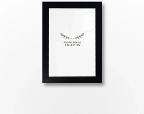 Rama foto 628DTR1112, negru, plastic, 15x21 cm