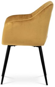 Set de scaune de sufragerie PIKA YEL4, 2 buc
