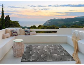 Covor de exterior Universal Tokio, 80 x 150 cm, gri închis