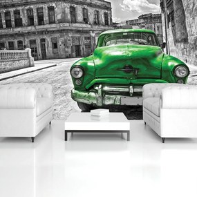 Fototapet - Mașina Vintage Cubaneză (152,5x104 cm)