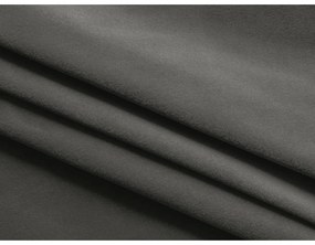 Șezlong gri cu tapițerie din catifea (cu colț pe partea dreaptă) Ekahi – Makamii