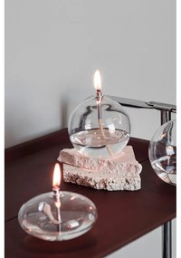 Lampă cu ulei din sticlă (înălțime 10 cm) Aura – Mette Ditmer Denmark