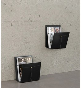 Suport de reviste din metal și din piele ecologică Bull M – LIND DNA