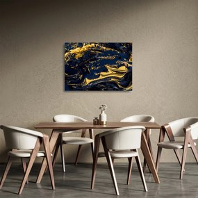 Tablou pe sticlă abstracției (70x50 cm)
