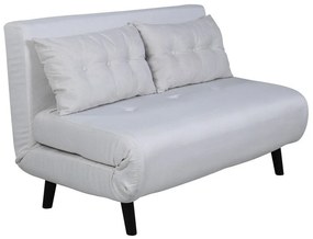 Canapea extensibilă Dallas 1713Numărul de locuri: 2, Beige, 78x120x73cm, Picioare: Plastic