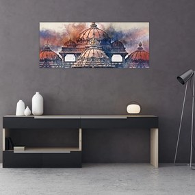 Tablou - Akshardham, New Delhi, India (120x50 cm)