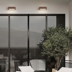 Aplica de perete exterior LED 3000K IP65 Rox corten
