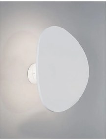 Aplica LED de perete design modern Cronus gips alb NVL-9084081