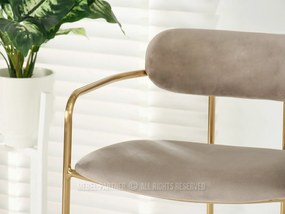 Scaun Viola (bej + auriu). 1110752