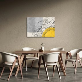 Tablou - pictură abstractă de plajă N⁰3 (70x50 cm)