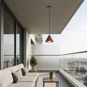 Lustra, Pendul exterior IP65 ORIX corten