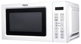 Cuptor cu microunde Oliver Voltz OV51443D, 700W, 20L, Protectie copii, 6 programe, Dezghetare, 10 trepte putere, Alb