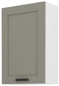 Dulap superior de bucătărie Lucid 60 G 90 1F (claygrey + alb). 1045456