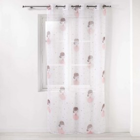 Perdea pentru camera copiilor PETITE PRINCESSE, cu ghidaje, 140 x 240 cm