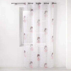 Perdea pentru camera copiilor PETITE PRINCESSE, cu ghidaje, 140 x 240 cm
