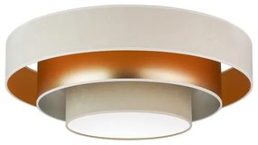 Plafonieră LED Duolla LUNETA LED/26W/230V d. 60 cm 4000K crem/bej