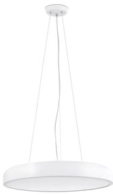 Lustra LED suspendata design circular COCOTTE D-43cm alb