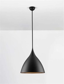 Lustra/Pendul metalic design decorativ SYNTOPIA negru