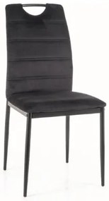 Scaun de sufragerie Rebecca (Negru). 1050770