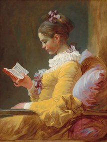 Reproducere The Reader, Jean-Honoré Fragonard