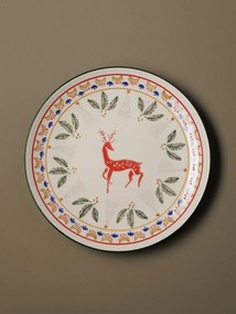 Farfurie rotunda din ceramica, D25.5cm, "Frimas"