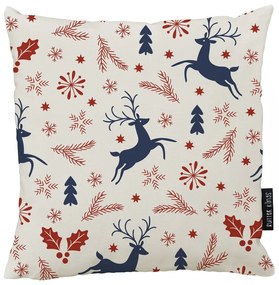 Pernă decorativă 45x45 cm cu model de Crăciun Christmas Symbols – Butter Kings