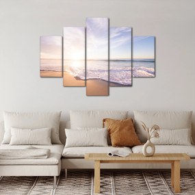 Tablou cu plaja cu nisip (150x105 cm)