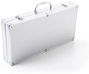 Set de unelte pentru grătar G21, 17 buc, carcasă aluminiu