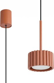Sollux SL.2680 - Pendul suspendat AURA 1xGX53/10W/230V roșu