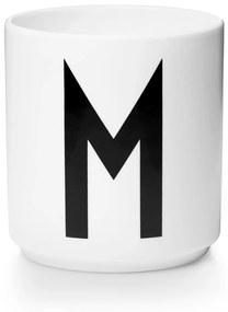 Cană din porțelan Design Letters Personal M, alb